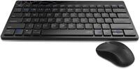 Rapoo 8000M - Tastatur-und-Maus-Set - kabellos - 2.4 GHz, Bluetooth 4.0, Bluetooth