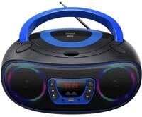 Denver TCL-212BT BLUE CD-Player Tragbarer CD-Player Schwarz - Blau (111141300011)