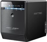FANTEC QB-35U31 - Festplatten-Array - 4 Sch&auml;chte (SATA-600) - USB 3,1 Gen 2 (extern)