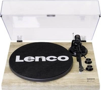 Lenco LBT-188 Audio-Plattenspieler mit Riemenantrieb Beige (LBT-188 Pine)