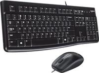 Logitech Desktop MK120 - Tastatur-und-Maus-Set - USB - Italienisch
