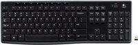 Logitech K270 WIRELESS KEYBOARD Logitech Wireless Keyboard, 2.4GH, USB 2.0, Black