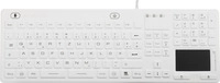 Renkforce iM-IKB110-WH Tastatur USB QWERTZ Deutsch Schwarz - Wei&szlig; (iM-IKB110-WH)