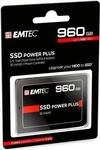EMTEC X150 Power Plus 3D NAND - SSD - 960 GB - intern - 2.5 (6.4 cm) - SATA 6Gb/s