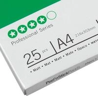 GBC Peel'n Stick - 150 Mikron - 25er-Pack - Matte - A4 (210 x 297 mm) Taschen f&uuml;r