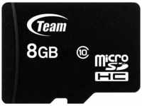 TEAM TUSDH8GCL1003, Team - Flash-Speicherkarte - 8 GB - Class 10 - microSDHC