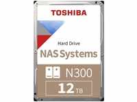 Toshiba HDWG21CUZSVA, Toshiba N300 NAS - Festplatte - 12TB - intern - 3.5 " (8,9 cm)