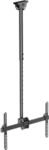 Teleskop Universal Deckenhalterung f&uuml;r 1 LED LCD TV 94,00cm (37)-70, langer Arm