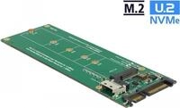 Delock U.2 SFF-8654 oder SATA Konverter zu 1 x M.2 Key M Slot (63953)