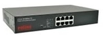 ROLINE PoE Fast Ethernet Switch, 8 Port (8x PoE), 48,30cm (19) Einbau...