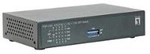 LevelOne FGP-1000 - Switch - 8 x 10/100 (PoE+) + 1 x 10/100/1000 + 1 x Fast