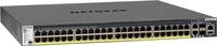 NETGEAR ProSAFE M4300-52G-PoE+ - Switch - L3 - verwaltet - 2 x 10/100/1000/10000 + 2