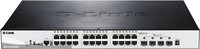 D-Link SmartPro DGS-1510-28XMP - Switch - L3 - managed - 24 x 10/100/1000 (PoE+) + 4