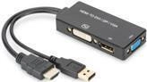 ASSMANN HDMI 1in3 Konverterkabel (AK-330403-002-S)