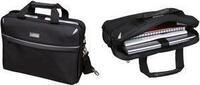 LiGHTPAK Notebook-Tasche SIERRA, Polyester, schwarz gepolstertes Laptopfach,