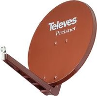 Televes S75QSD-Z. Input frequenz-range: 10,7 - 12,75 GHz, Verst&auml;rkung dBi (bei