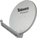 Televes S85QSD-W. Input frequenz-range: 10,7 - 12,75 GHz, Verst&auml;rkung dBi (bei