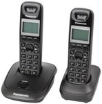 Panasonic KX-TG2512 - DECT-Telefon - Kabelloses Mobilteil - Freisprecheinrichtung -