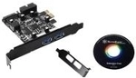 SilverStone EC04-E - USB-Adapter - PCI Express 2,0 x1 Low Profile - USB, USB2.0,