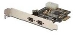 DIGITUS DS-30203-2 - FireWire-Adapter - PCIe - FireWire 800 - 3 Anschl&uuml;sse
