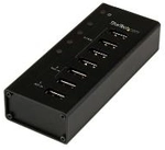 StarTech.com 4 Port USB3.0 Hub w - 3 Dedicated Charging Ports (2x1A & 1x2A) - Hub - 4