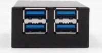 Exsys EX-1180HMS - Hub - 4 x SuperSpeed USB3.0 - Desktop, an DIN-Schiene montierbar