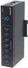 Manhattan 7-Port Industrial USB 3.0 Hub - Hub - 7 x SuperSpeed USB 3.0 - Desktop