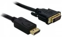 Delock 82593, Delock Kabel DisplayPort 1.1 Stecker > DVI 24+1 Stecker Passiv 5 m
