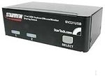 StarTech.com 2 Port VGA USB KVM Switch - VGA KVM Umschalter inkl. Kabel - KVM-Switch