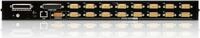 ATEN CS1716A - KVM-Switch - PS/2, USB - 16 x KVM port(s) - an Rack montierbar -