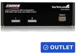 StarTech.com 2 Port DisplayPort USB KVM Switch - DisplayPort KVM Umschalter mit Audio