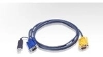 ATEN 2L-5206UP - Video- / USB-Kabel - 15-polig SPHD (M) - USB Typ A, 4-polig, HD-15