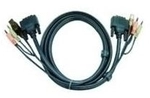 ATEN 2L-7D05UD - Video- / USB- / Audio-Kabel - USB, Stereo Mini-Klinkenstecker,...
