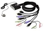 ATEN CS692 - KVM-/Audio-Switch - 2 x KVM/Audio - 1 lokaler Benutzer - Desktop (CS692)