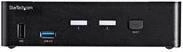 StarTech.com 2-Port DisplayPort KVM Switch - 4K 60Hz - TAA Compliant -