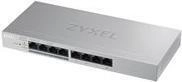 Zyxel GS1200-8HP v2 - Switch - managed - 4 x 10/100/1000 + 4 x 10/100/1000 (PoE+) -