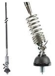 Albrecht Gamma II F Festmontage Schwarz - Edelstahl Autoantenne (6725)