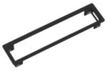 Bachmann - Rahmen f&uuml;r Steckdosenleiste - Anthrazit, RAL 9005 (915.004)