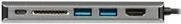 StarTech.com USB C Multiport Adapter - HDMI - SD Reader - 2xA 1xC - PD 3.0 - Docking