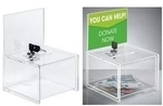 sigel Aktionsbox, Acryl (B)150 x (T)150 x (H)220 mm glasklar, UV-best&auml;ndig,