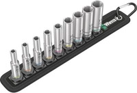 Wera Belt A Deep 1 - Knarre - 9 St&uuml;cke - 1/4 G&uuml;rtelhalter (05004525001)