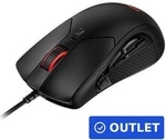 HyperX Pulsefire Raid Gaming - Maus - ergonomisch - 11 Tasten - kabelgebunden - USB