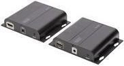 DIGITUS Professional DS-55122 4K HDMI Extender via CAT / IP (Set) -