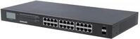 Intellinet Gigabit Ethernet PoE+ Switch with 2 SFP Ports and LCD Screen - Switch -