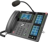 Fanvil X210i IP-Telefon Schwarz - Grau Kabelgebundenes Mobilteil LCD 20 Zeilen