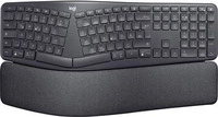 Logitech ERGO K860 - Tastatur - kabellos - 2,4 GHz, Bluetooth 5,0 - Deutsch