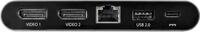 StarTech.com USB C Dock, 4K Dual Monitor DisplayPort, Mini Laptop Docking Station,