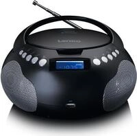 Lenco SCD-331 - tragbares CD-Radio - Bluetooth - USB-Anschluss - programmierbarer