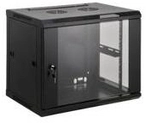 Intellinet - Wandschrank - Schwarz, RAL 9005 - 15U - 48,3 cm (19) (712019)