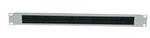 Intellinet - Rack-Blende mit B&uuml;rste f&uuml;r Kabeldurchf&uuml;hrung - Schwarz, RAL 9005 - 2U